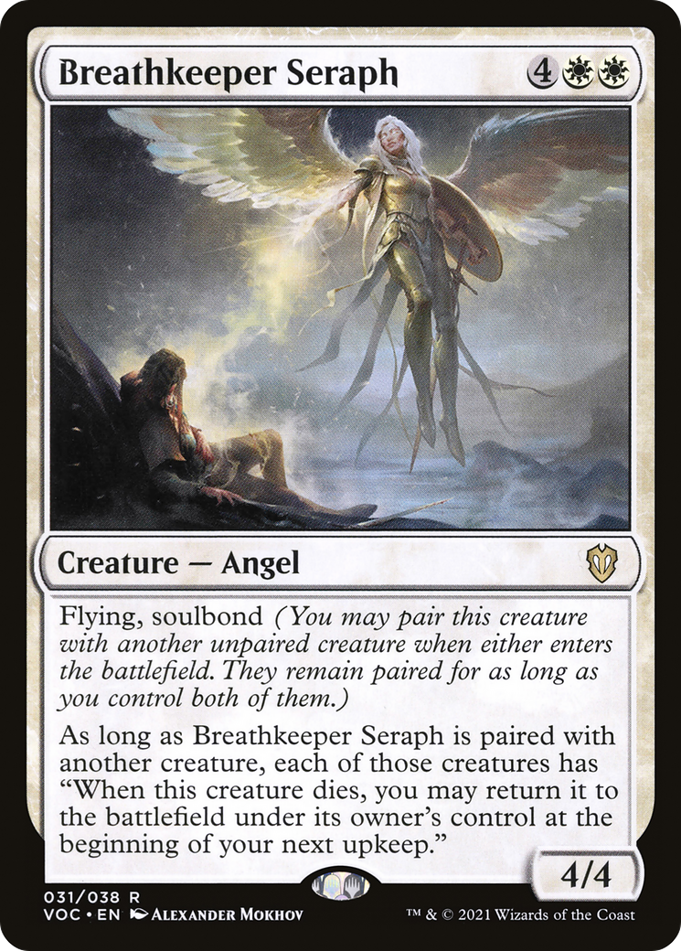 Image of Breathkeeper Seraph [Innistrad: Crimson Vow Commander]