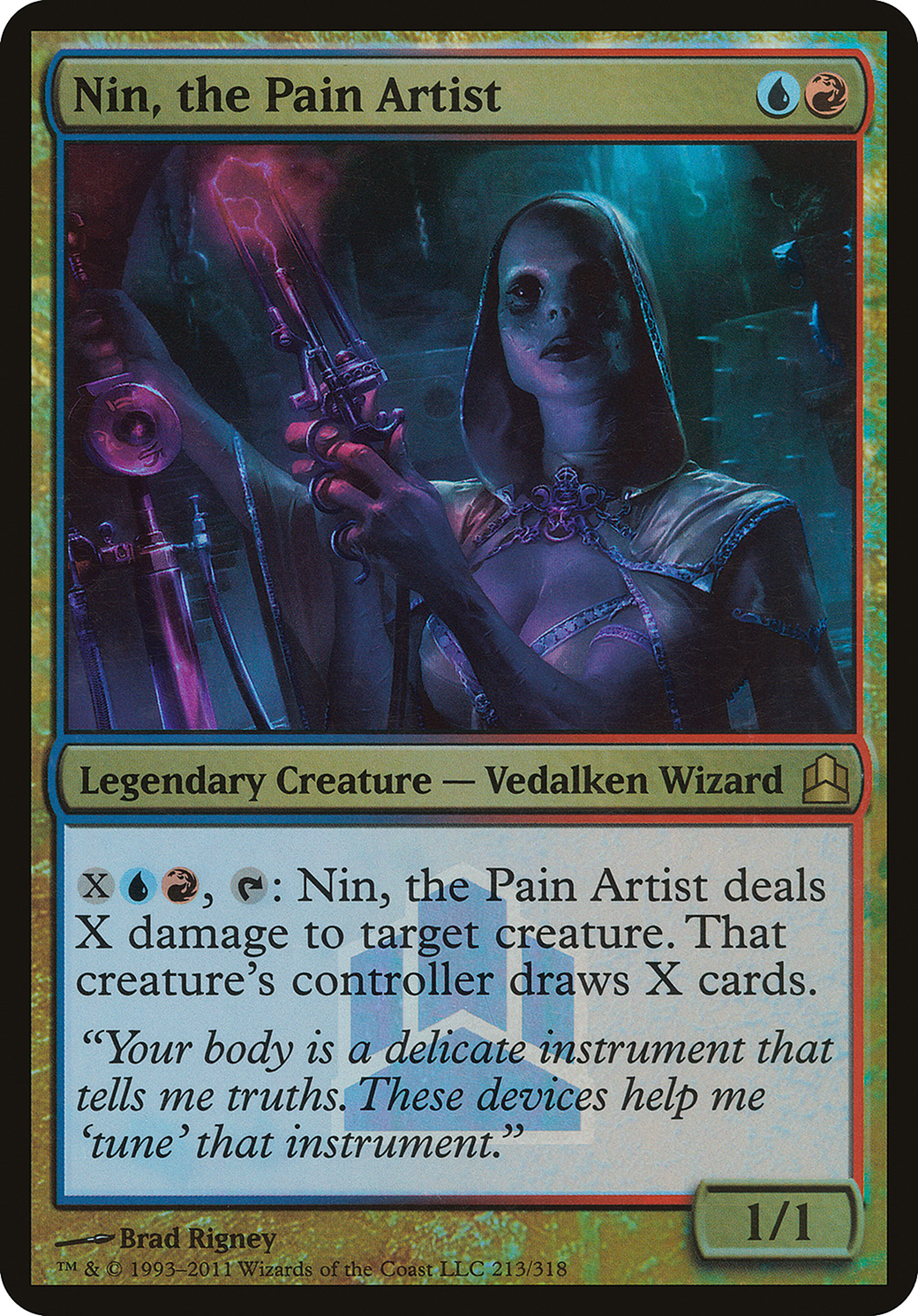 Image of Nin, the Pain Artist (Launch) (Oversized) [Commander 2011 Oversized]
