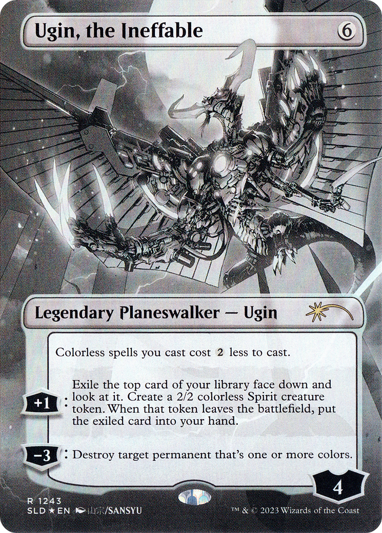 Image of Ugin, the Ineffable (Borderless) [Secret Lair Drop Series]