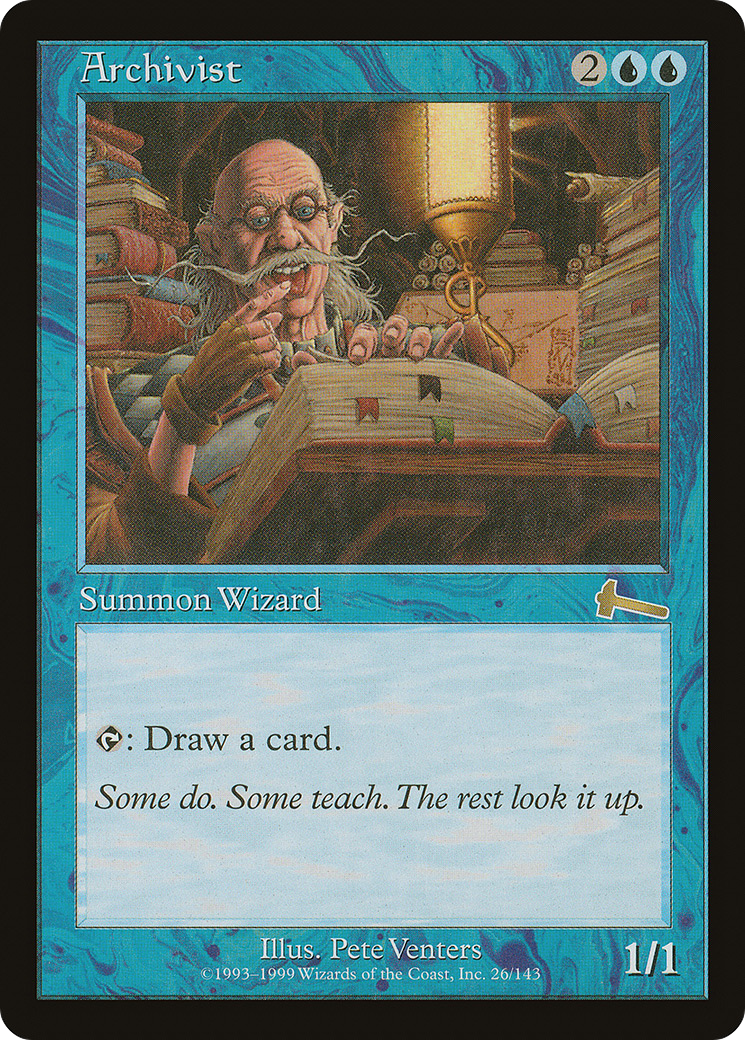 Image of Archivist [Urza's Legacy]