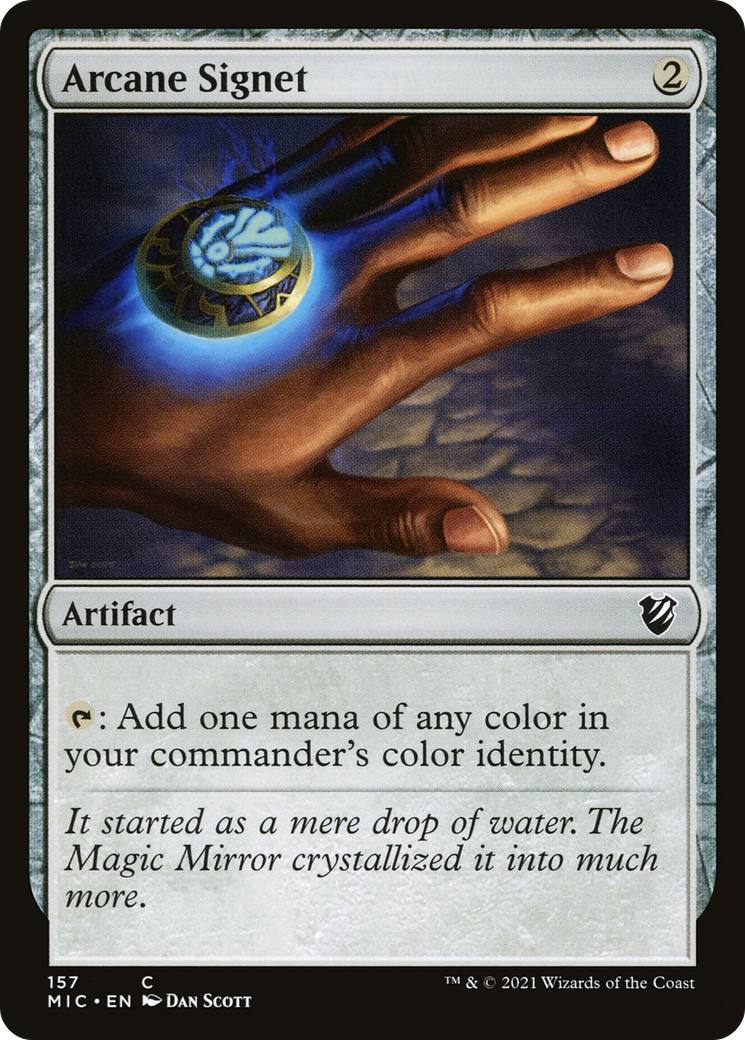 Image of Arcane Signet [Innistrad: Midnight Hunt Commander]