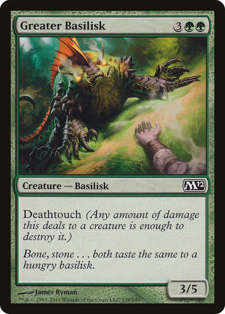 Image of Greater Basilisk [Magic 2012]