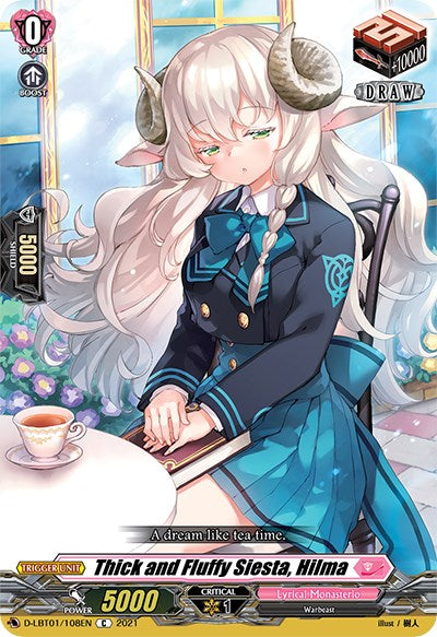 Image of Thick and Fluffy Siesta, Hilma (D-LBT01/108EN) [Lyrical Melody]