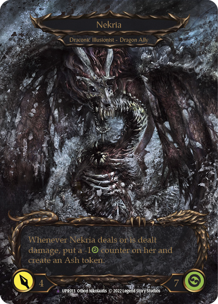 Image of Invoke Nekria // Nekria (Marvel) [UPR013] (Uprising)  Cold Foil