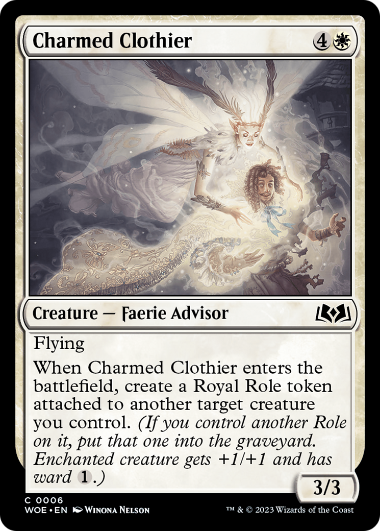 Image of Charmed Clothier [Wilds of Eldraine]