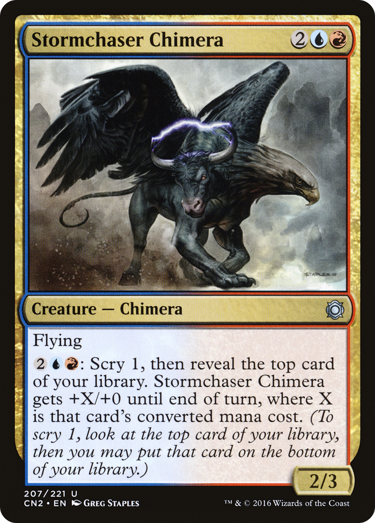 Image of Stormchaser Chimera [Conspiracy: Take the Crown]