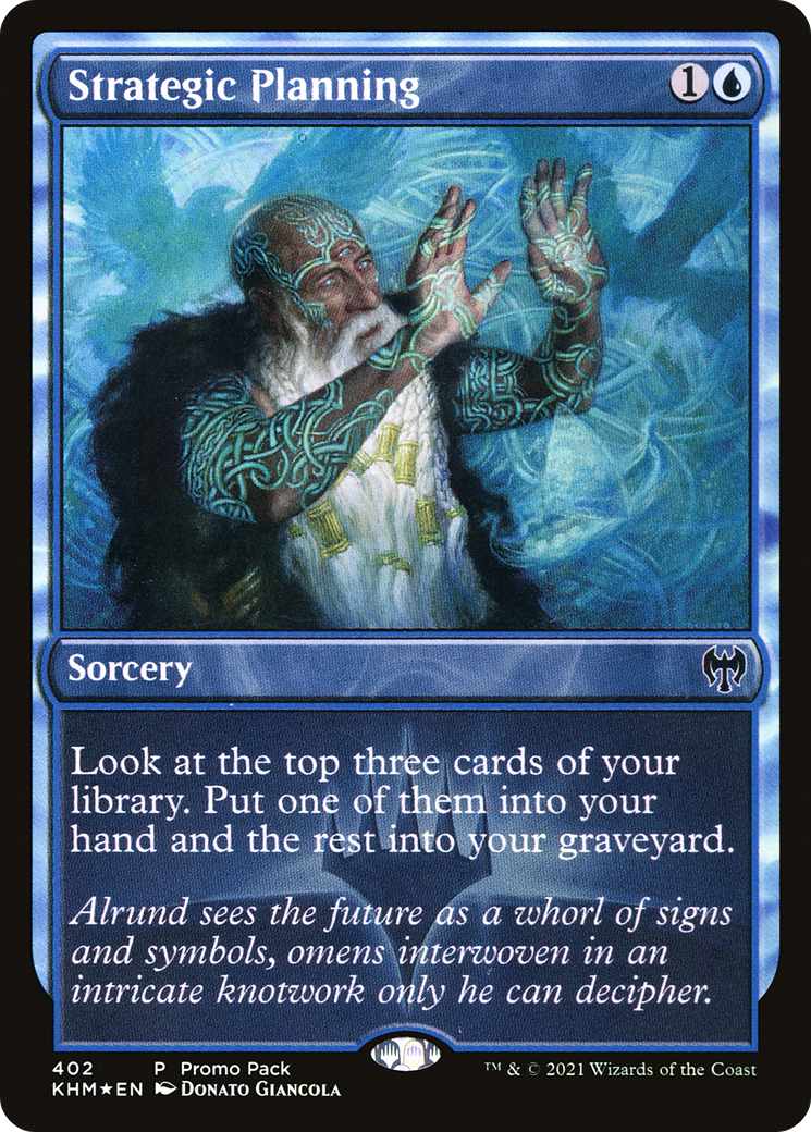 Image of Strategic Planning (Promo Pack) [Kaldheim Promos]