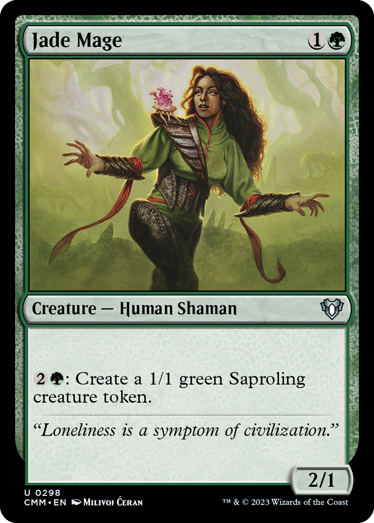 Image of Jade Mage [Commander Masters]