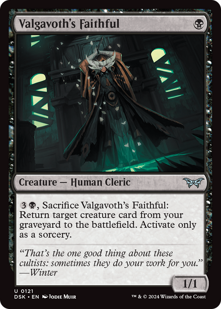 Image of Valgavoth's Faithful [Duskmourn: House of Horror]