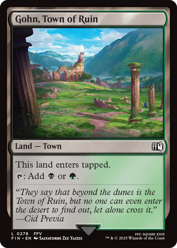 Image of Gohn, Town of Ruin [FINAL FANTASY]