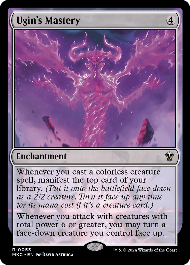 Image of Ugin's Mastery [Murders at Karlov Manor Commander]