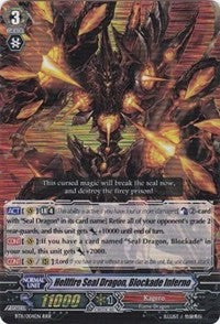 Image of Hellfire Seal Dragon, Blockade Inferno (BT11/004EN) [Seal Dragons Unleashed]
