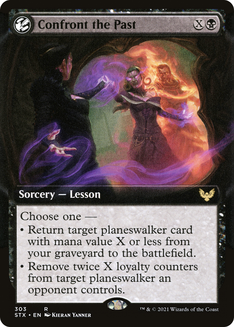 Image of Confront the Past (Extended Art) [Strixhaven: School of Mages]