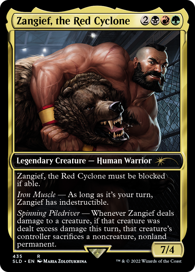 Image of Zangief, the Red Cyclone [Secret Lair Drop Series]