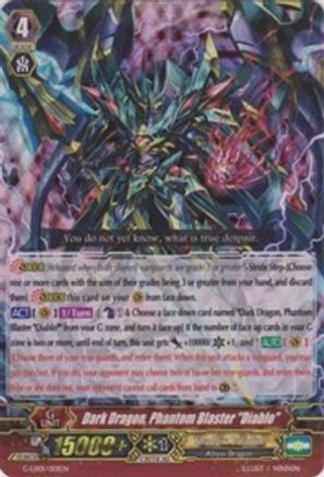 Dark Dragon, Phantom Blaster "Diablo" (RRR Foil) (G-LEGEND DECK VOL.1: THE DARK)