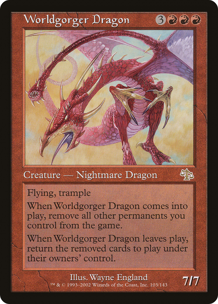 Image of Worldgorger Dragon [Judgment]