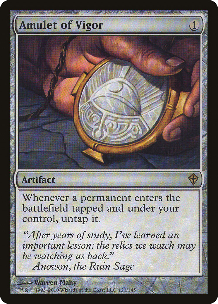 Image of Amulet of Vigor [Worldwake]