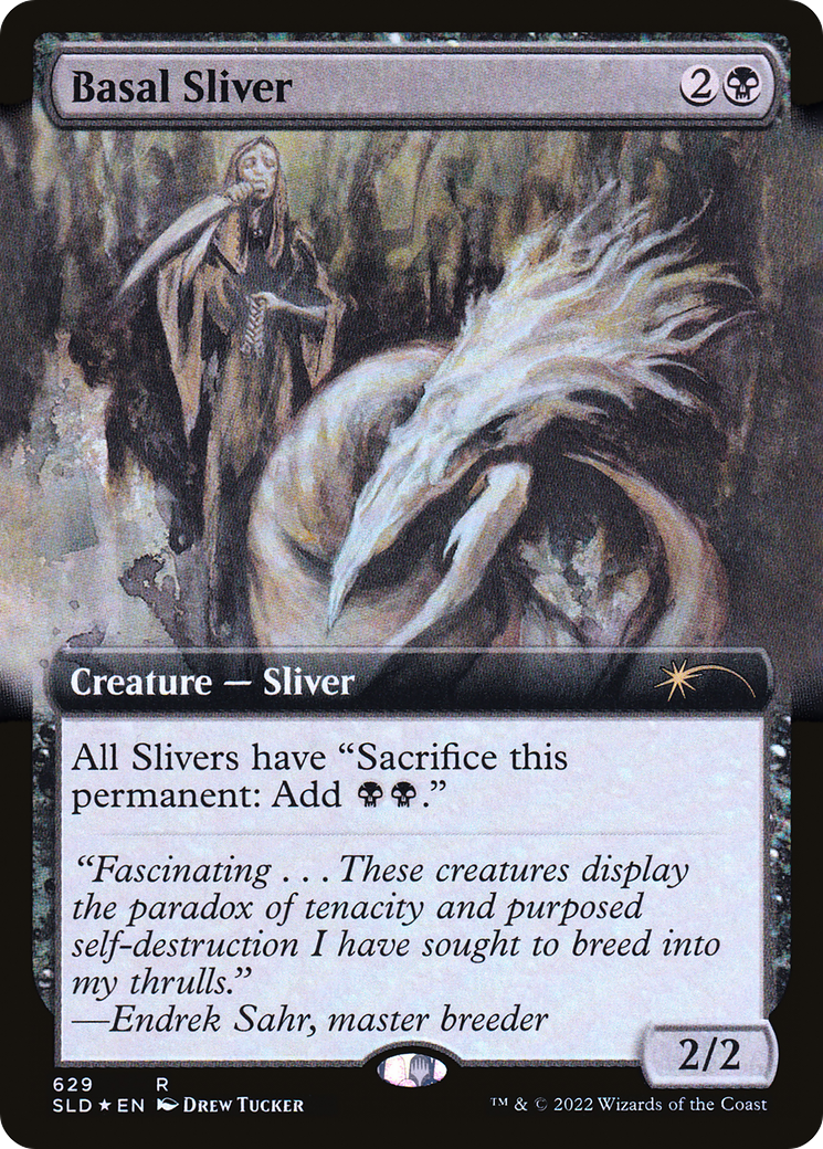 Image of Basal Sliver (Extended Art) [Secret Lair Drop Promos]