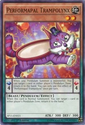 Image of Performapal Trampolynx [SP15-EN021] Common