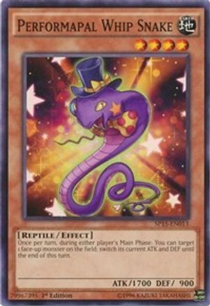 Image of Performapal Whip Snake [SP15-EN013] Common