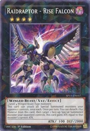 Image of Raidraptor - Rise Falcon [SP15-EN037] Shatterfoil Rare