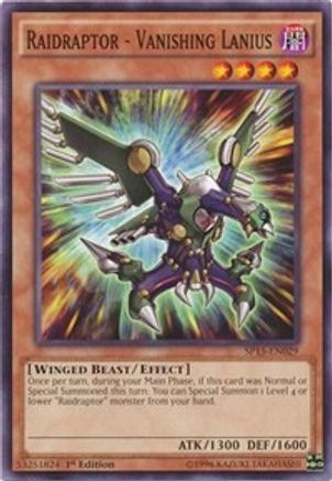 Image of Raidraptor - Vanishing Lanius [SP15-EN029] Common