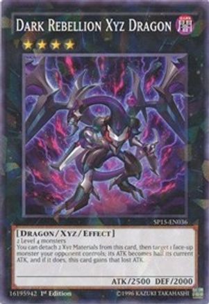 Image of Dark Rebellion Xyz Dragon [SP15-EN036] Shatterfoil Rare
