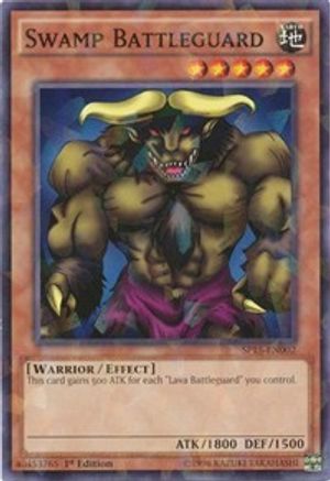 Image of Swamp Battleguard [SP15-EN002] Shatterfoil Rare