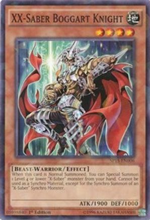 Image of XX-Saber Boggart Knight [SP15-EN006] Shatterfoil Rare