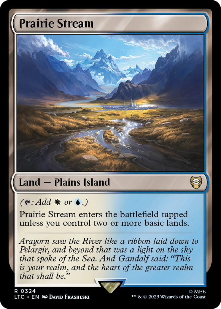 Image of Prairie Stream [The Lord of the Rings: Tales of Middle-Earth Commander]