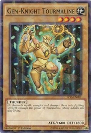 Image of Gem-Knight Tourmaline [SP15-EN001] Shatterfoil Rare