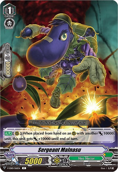 Image of Sergeant Malnasu (V-EB10/061EN) [The Mysterious Fortune]