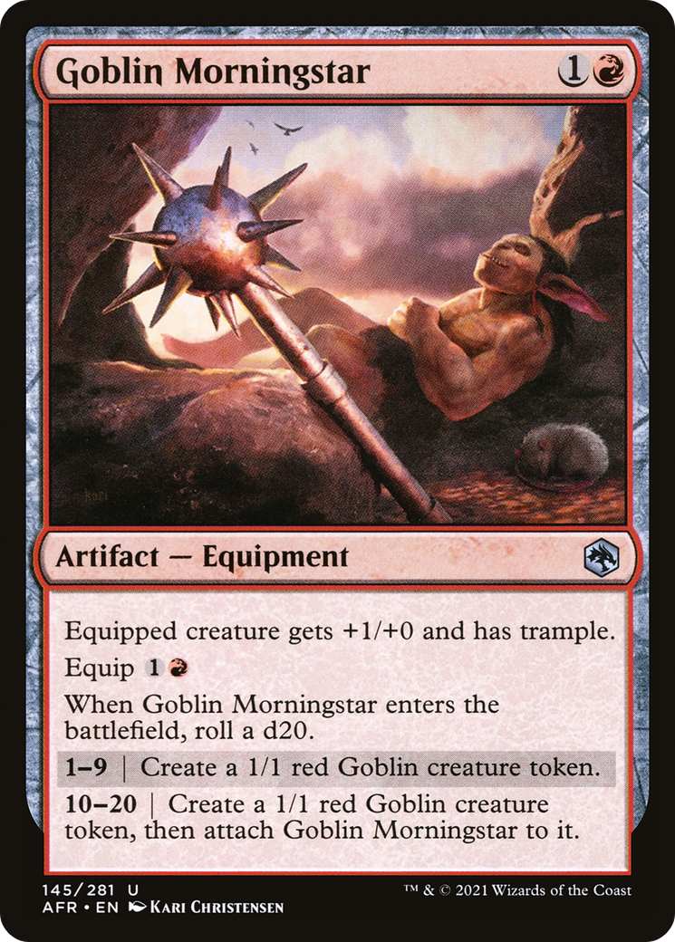 Image of Goblin Morningstar [Dungeons & Dragons: Adventures in the Forgotten Realms]