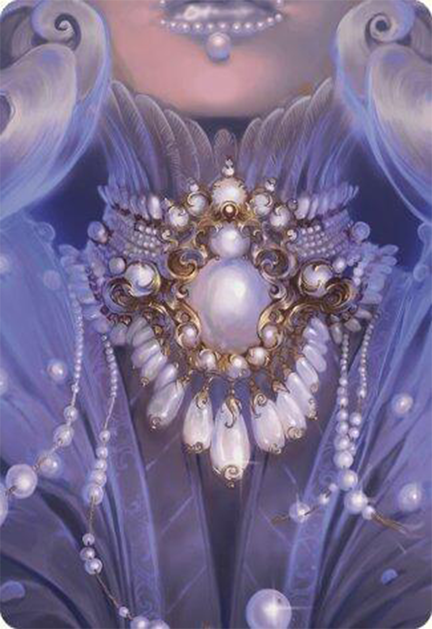 Image of Pearl Medallion Art Card [Modern Horizons 3 Art Series]