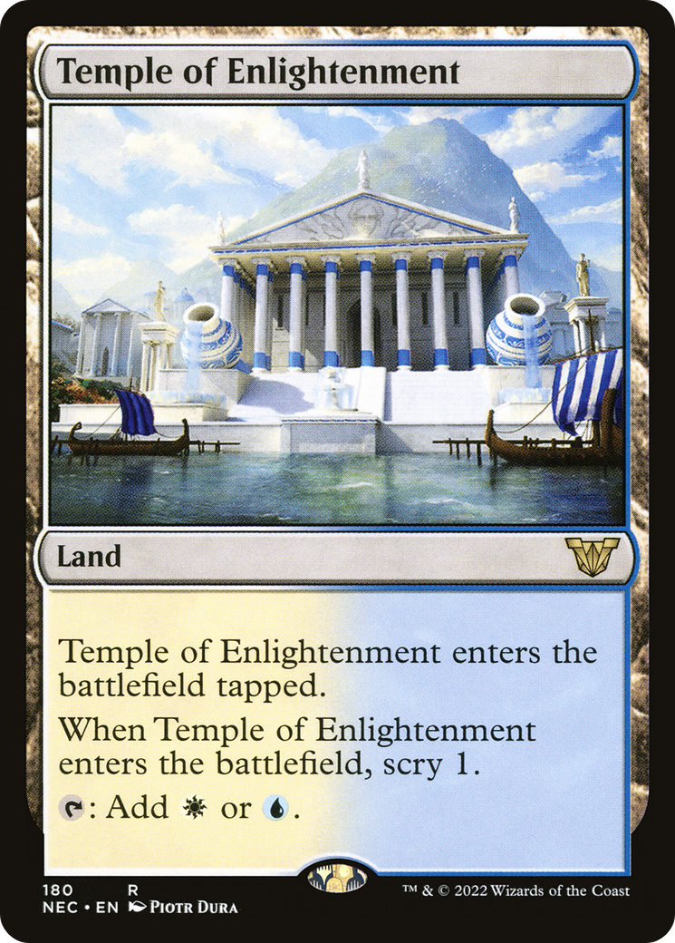 Image of Temple of Enlightenment [Kamigawa: Neon Dynasty Commander]