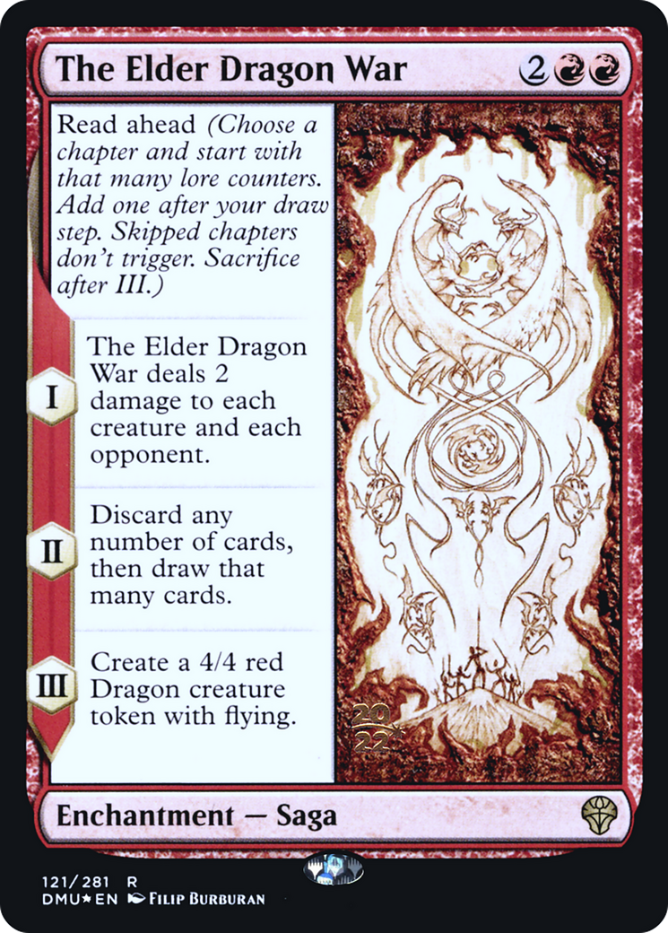 Image of The Elder Dragon War [Dominaria United Prerelease Promos]