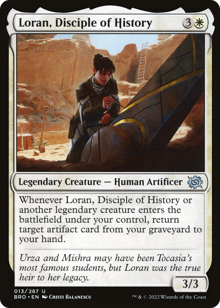 Image of Loran, Disciple of History [The Brothers' War]