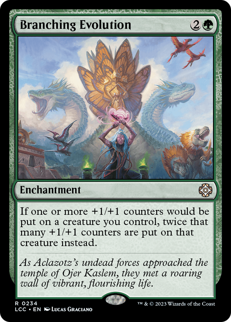 Image of Branching Evolution [The Lost Caverns of Ixalan Commander]