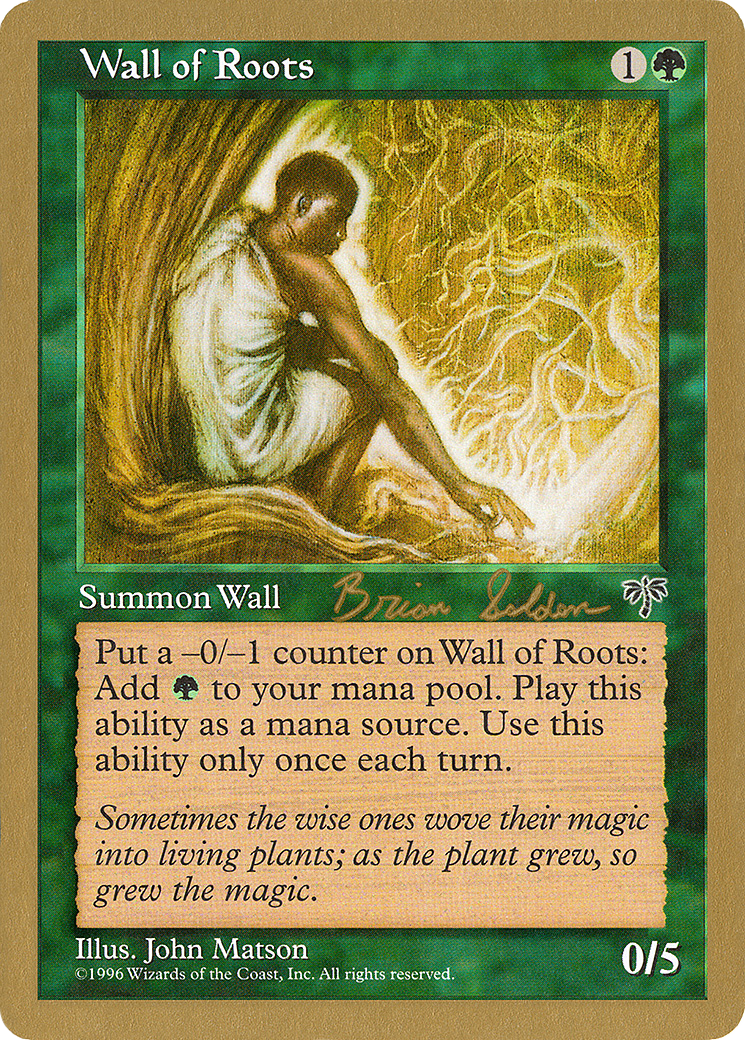 Image of Wall of Roots (Brian Selden) [World Championship Decks 1998]