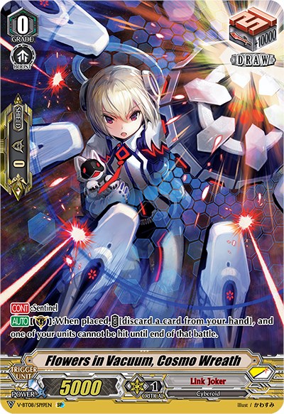 Flowers in Vacuum, Cosmo Wreath (V-BT08/SP19EN SP) [Silverdust Blaze]