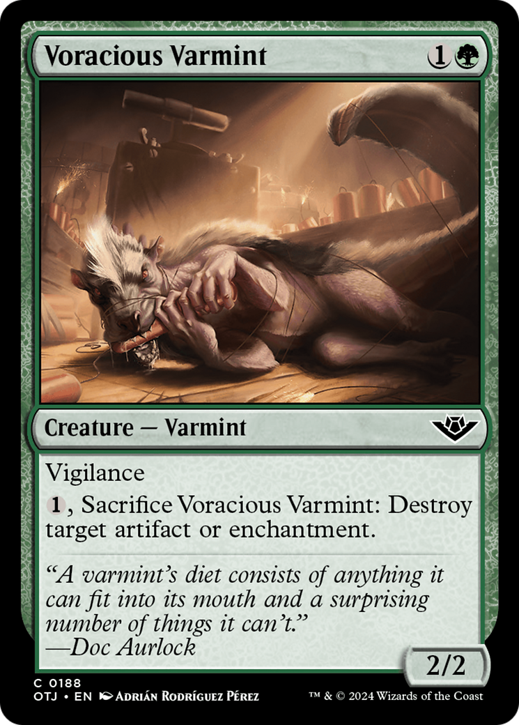 Image of Voracious Varmint [Outlaws of Thunder Junction]