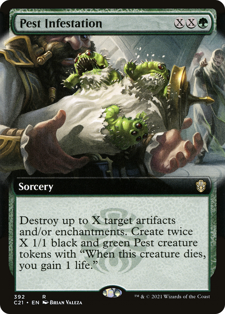 Image of Pest Infestation (Extended Art) [Commander 2021]