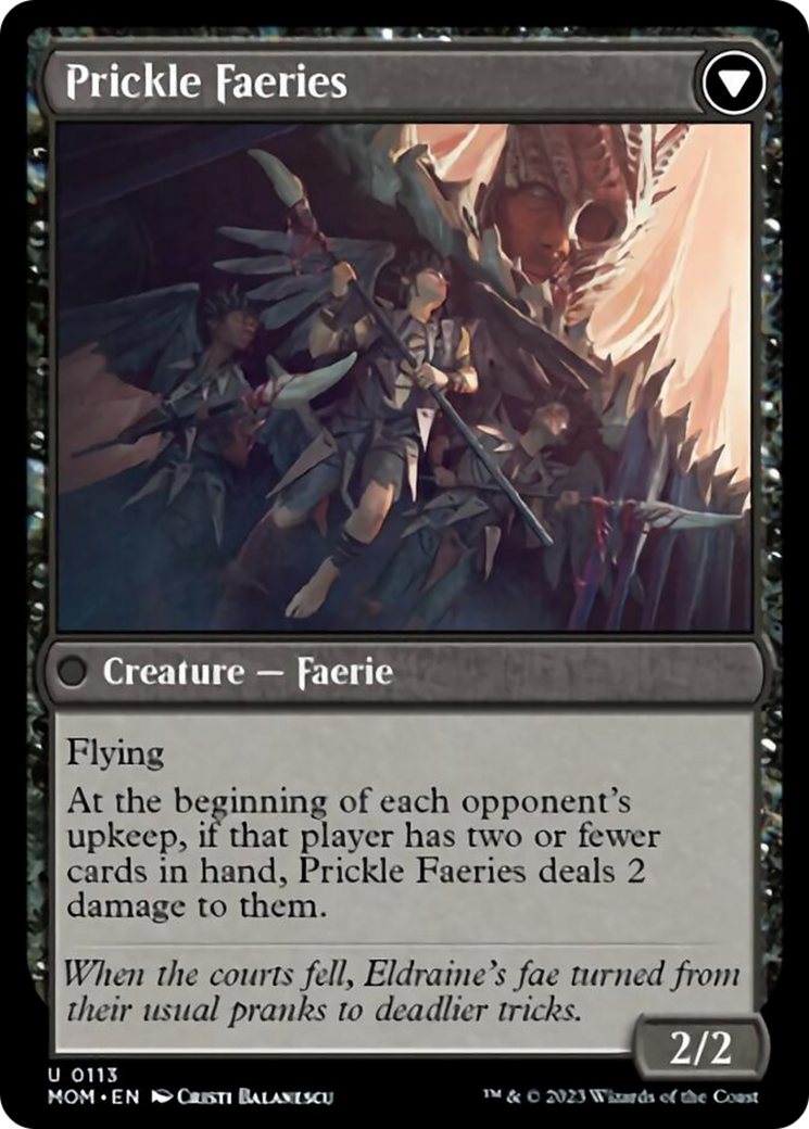 Image of Invasion of Eldraine // Prickle Faeries [March of the Machine]