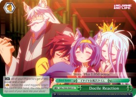 Image of Docile Reaction (NGL/S58-E049 CC) [No Game No Life]