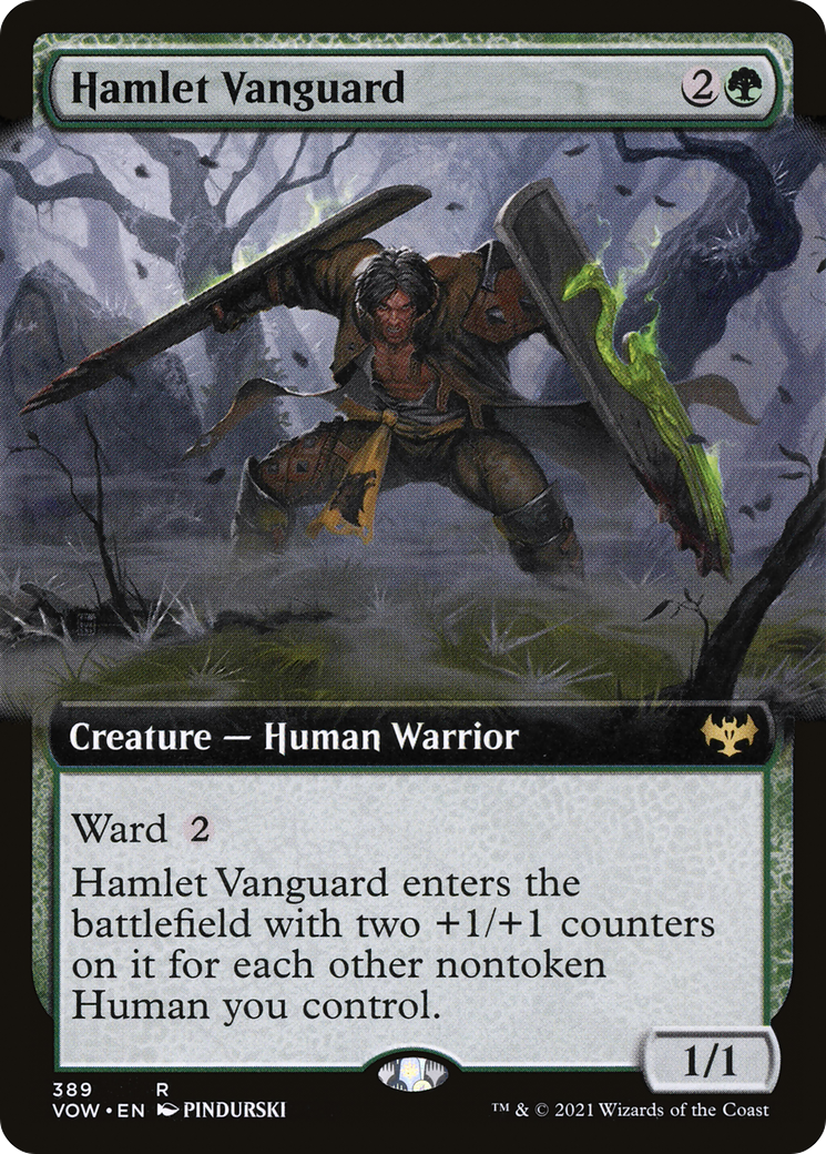 Image of Hamlet Vanguard (Extended Art) [Innistrad: Crimson Vow]