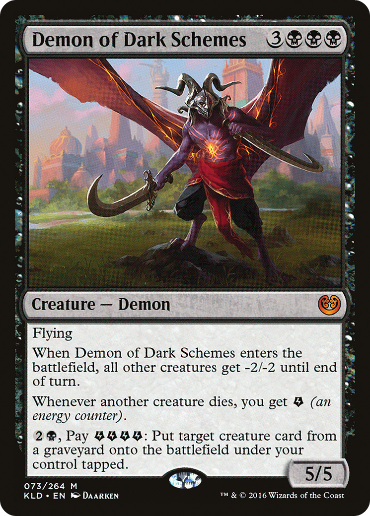 Image of Demon of Dark Schemes [Kaladesh]