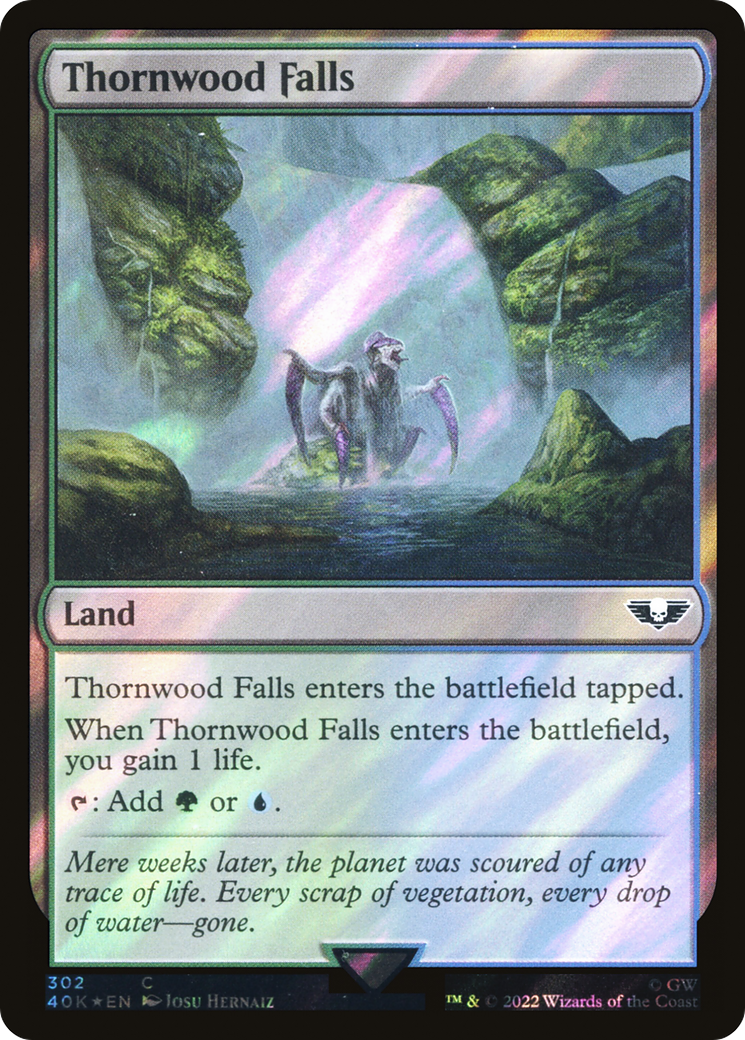 Image of Thornwood Falls (Surge Foil) [Warhammer 40,000]