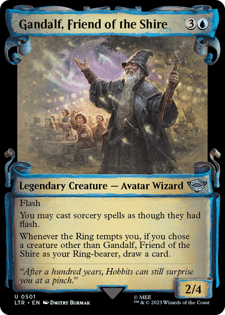 Image of Gandalf, Friend of the Shire [The Lord of the Rings: Tales of Middle-Earth Showcase Scrolls]
