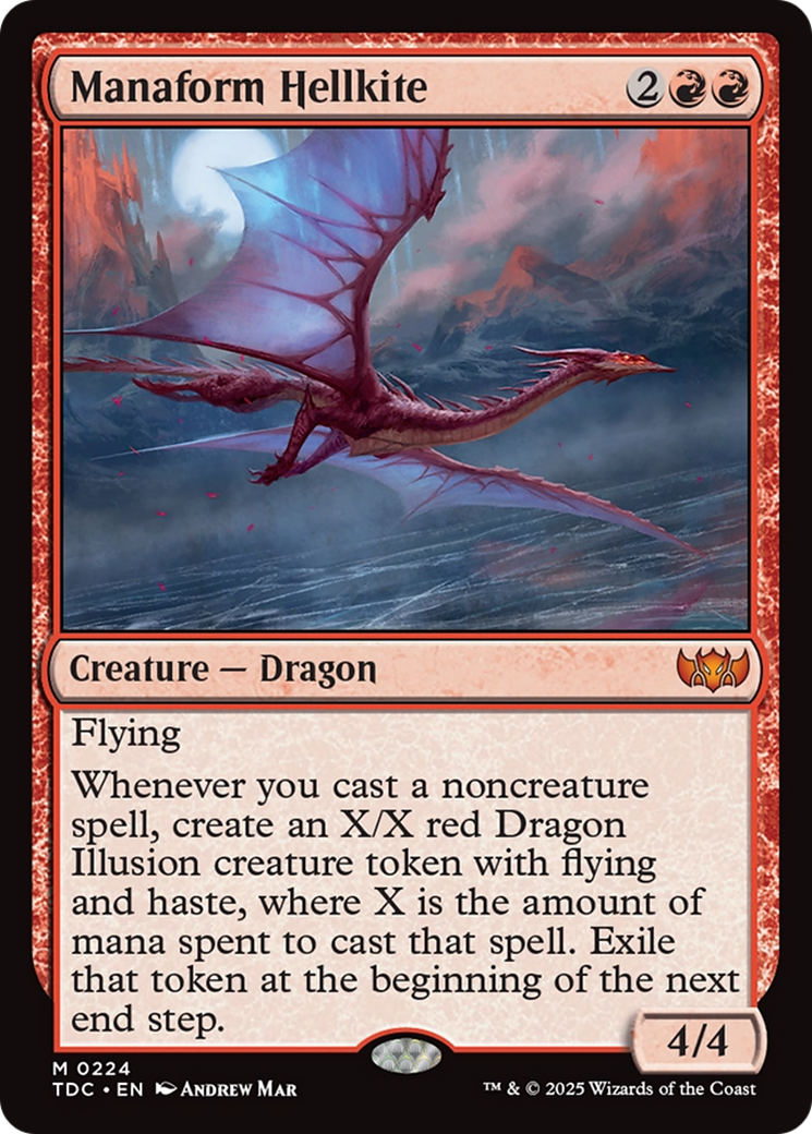 Image of Manaform Hellkite [Tarkir: Dragonstorm Commander]