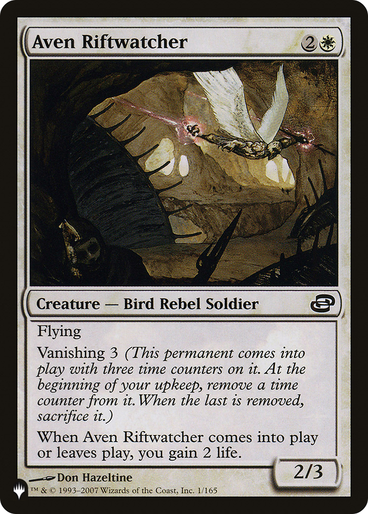 Image of Aven Riftwatcher [The List]